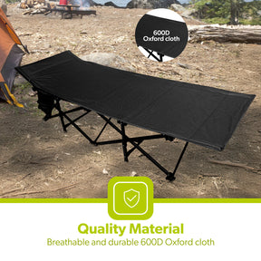 Single Mesh Folding Outdoor and Camping Bed