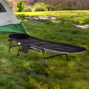 Deluxe Padded Foldable Outdoor and Camping Bed