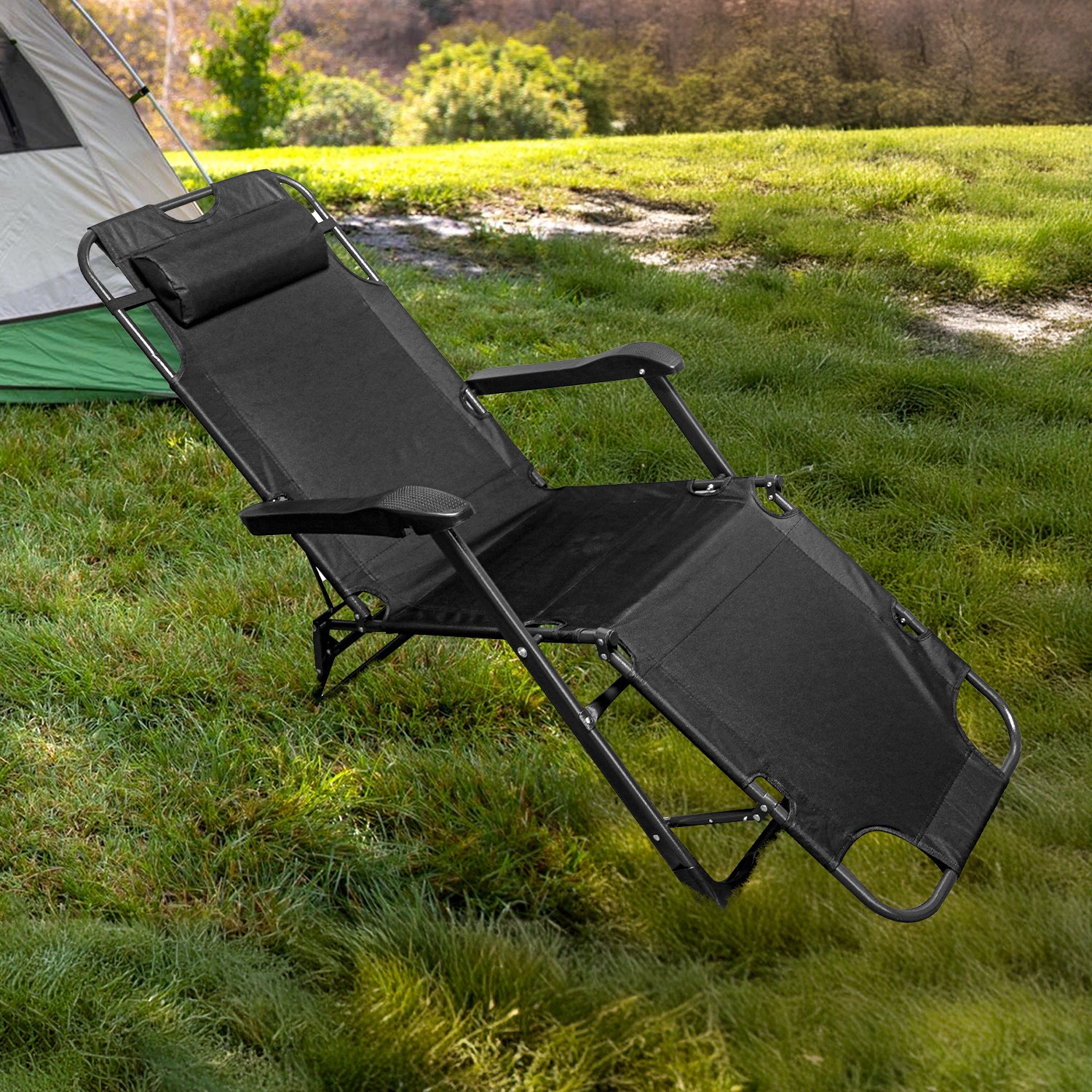 Camping bed chair hotsell