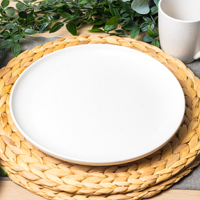 16-Piece Stoneware Dinner Set Plates, Bowls and Cups Set