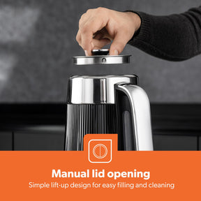 1.5L Digital Filter Coffee Machine, 1.7L Electric Kettle & 2-Slice Toaster Set