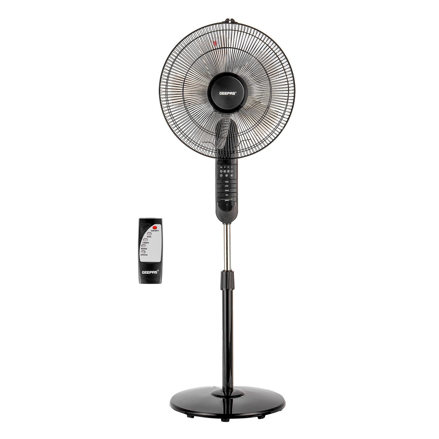 16-Inch Remote Controlled Oscillating Pedestal Fan