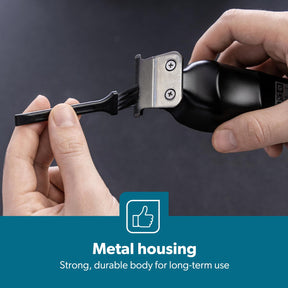 9000 RPM DLC Stainless Steel Digital Clipper and Trimmer