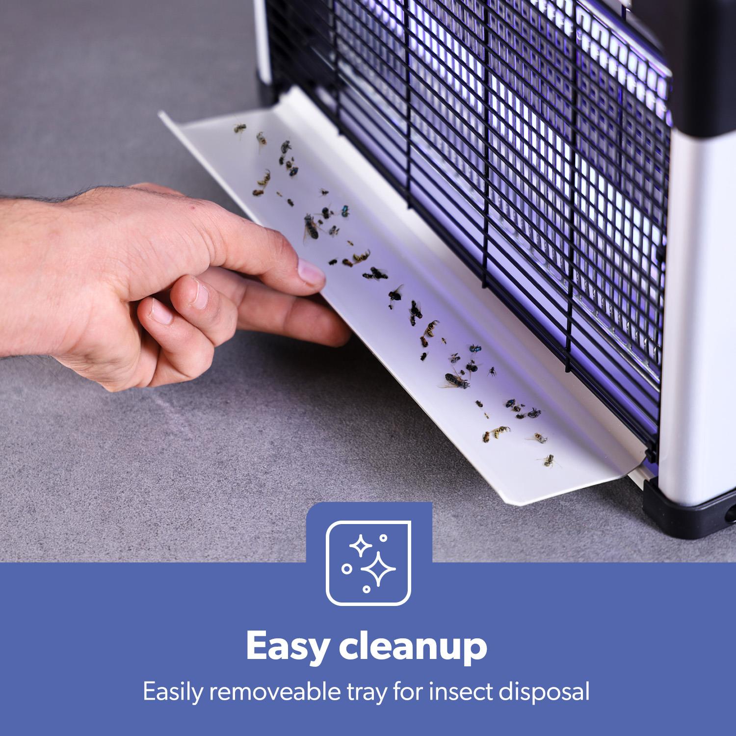 20W Powerful Indoor Fly Insect Zapper With UV Bulbs