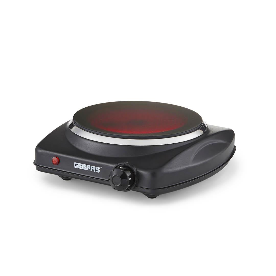 1200W Black Single Portable Ceramic Electric Hot Plate