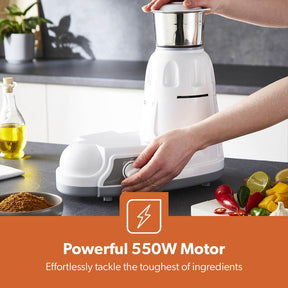 2-In-1 Three-Speed Wet and Dry Mixer Grinder 550W