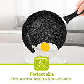 20cm Non-Stick Frying Pan Fry Pan Induction Hob Skillet