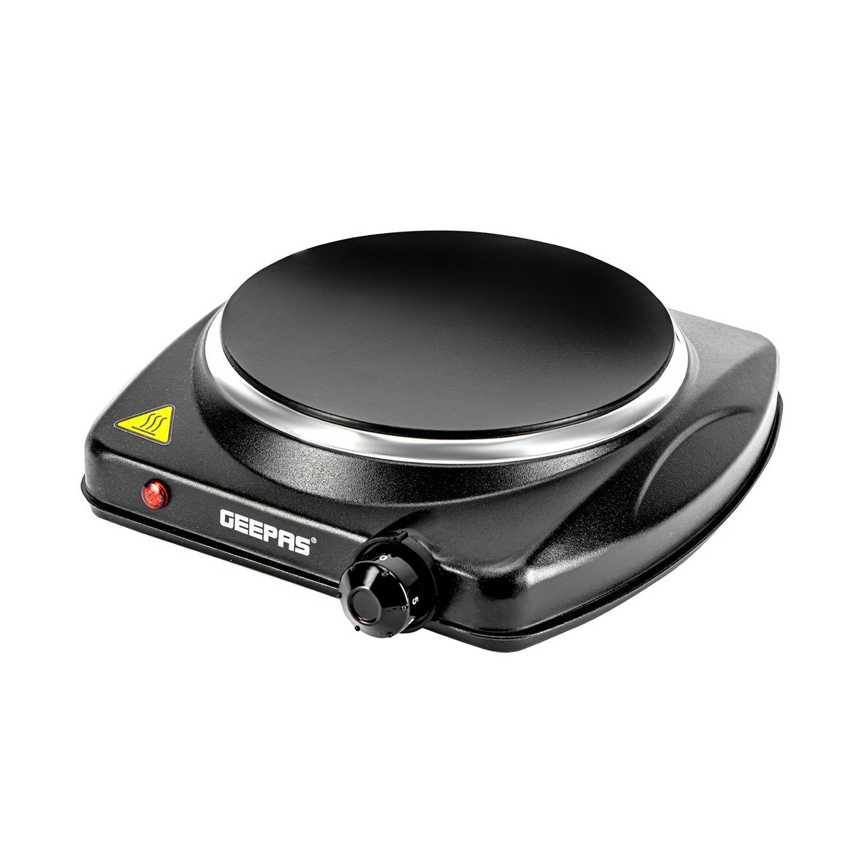 1200W Black Single Portable Ceramic Electric Hot Plate