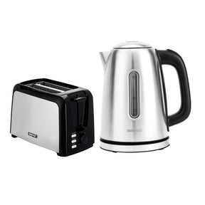 2 Slice Bread Toaster & 1.7L Illuminating Electric Kettle Set