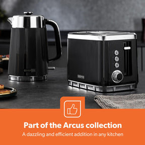 1.5L Digital Filter Coffee Machine, 1.7L Electric Kettle & 2-Slice Toaster Set