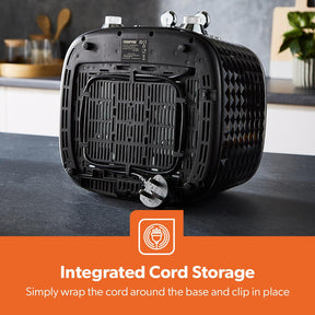 Black Argyle 4 Slice Toaster & 1.7L Cordless Kettle Matching Set