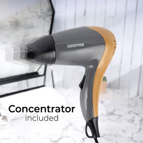 1200W Powerful Hair Dryer 2-Speed 2 Heat Settings