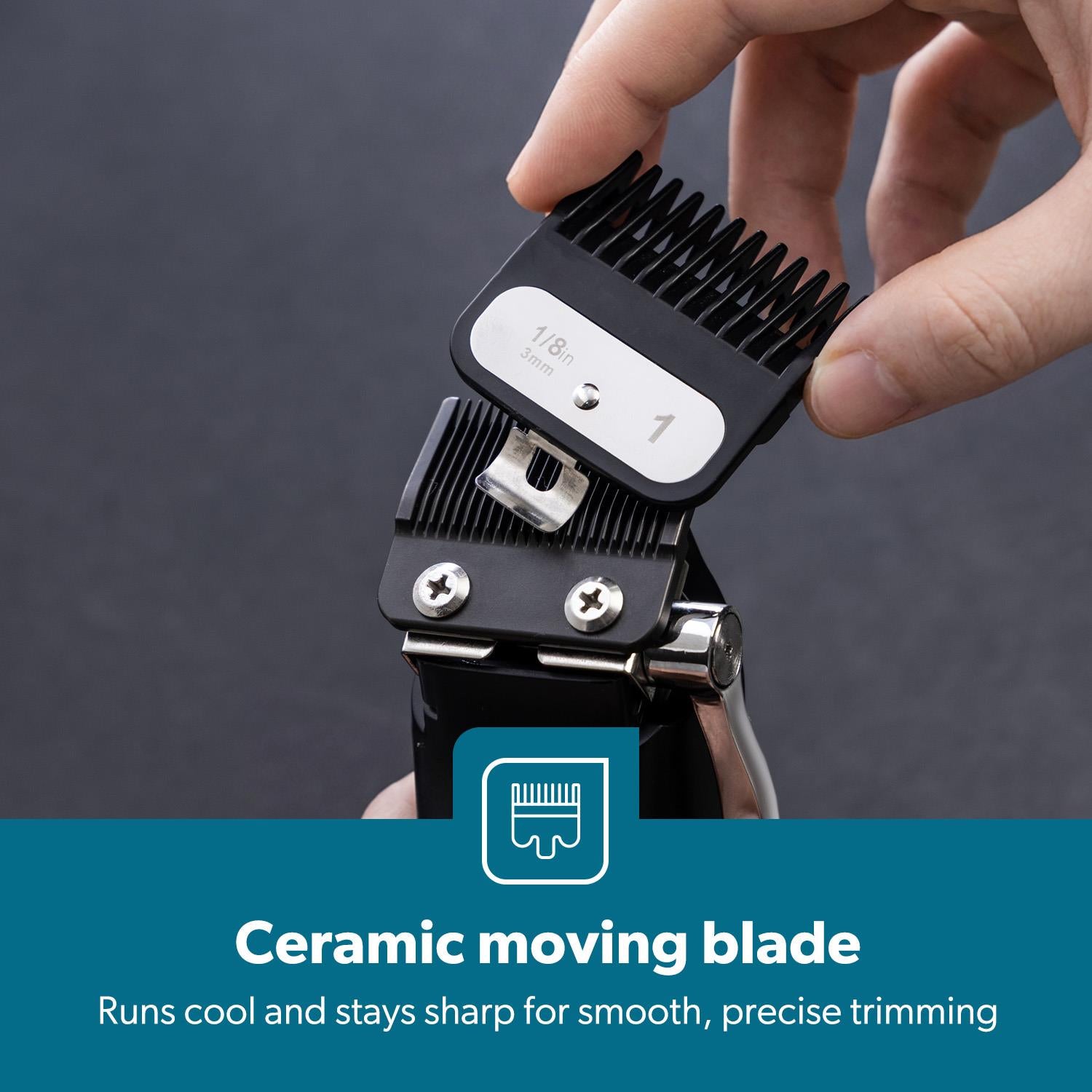 9000RPM Ceramic Professional Hair Clipper & Trimmer