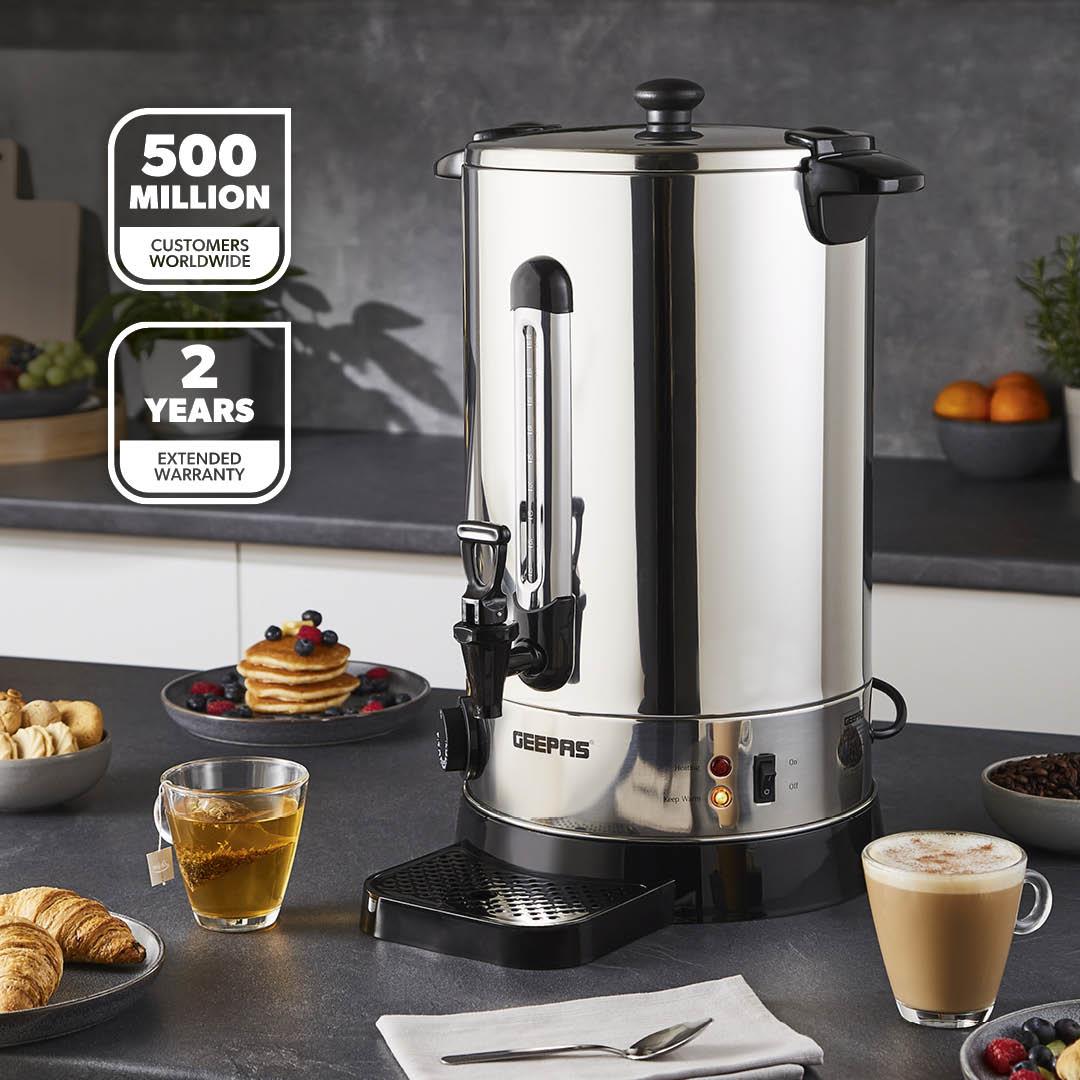 20L Stainless Steel Hot Water Boiler and Catering Urn (1650W)