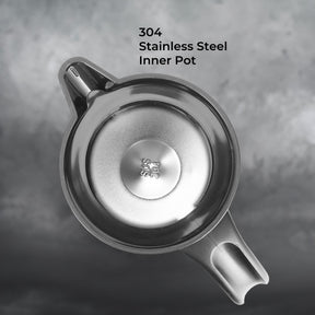 1.2L Double Walled Stainless Steel Thermal Coffee Pot