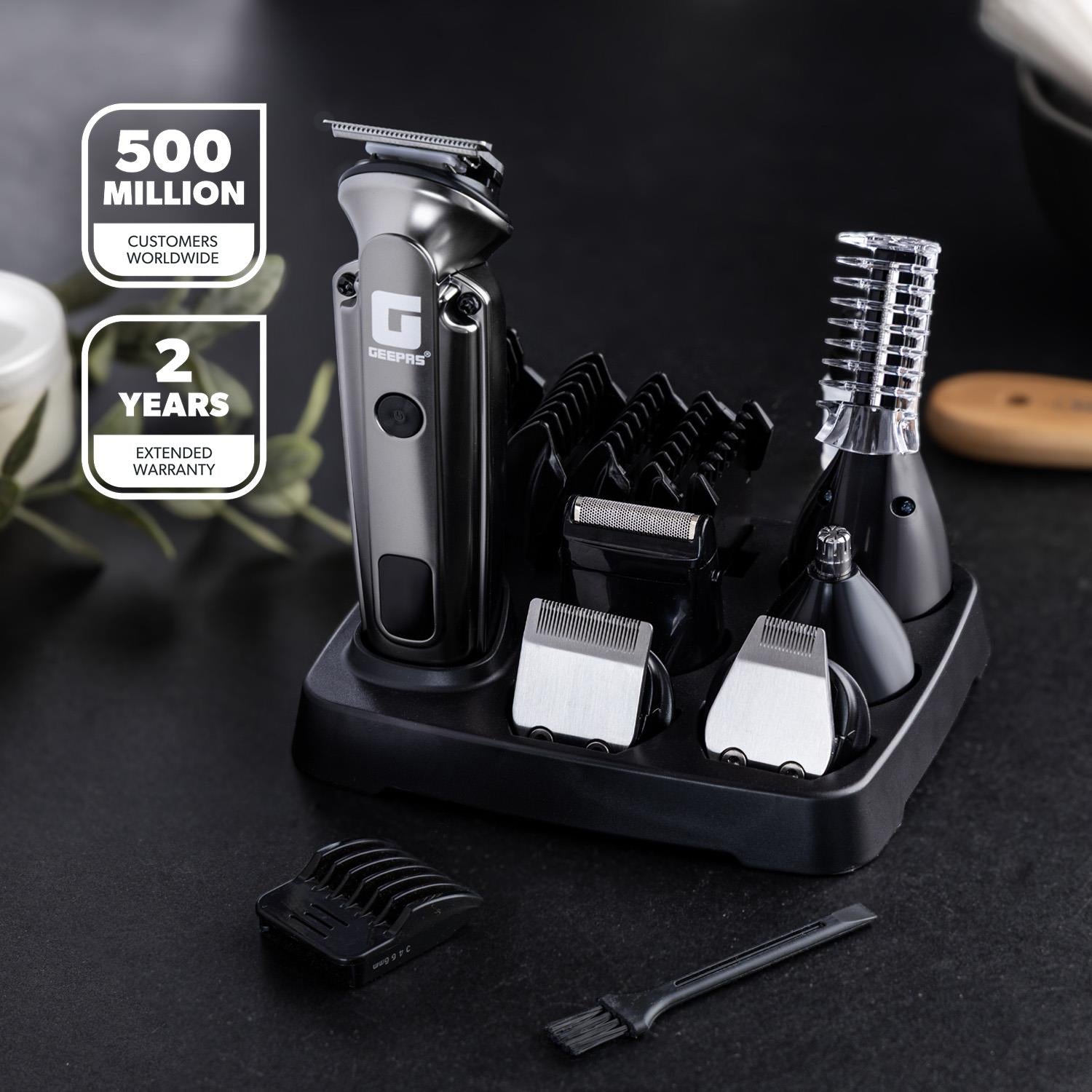 13-In-1 Digital Waterproof Trimmer and Hair Clipper Set