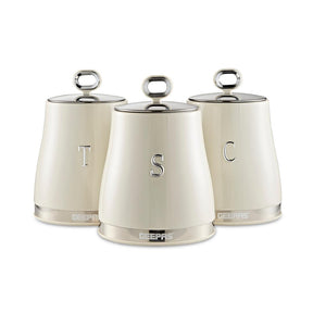 Retrovive Canisters Set Kitchen Storage Set, Tea Coffee Sugar Set of 3