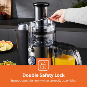 800W Centrifugal Juicer with 2-Speeds and Pulse Function