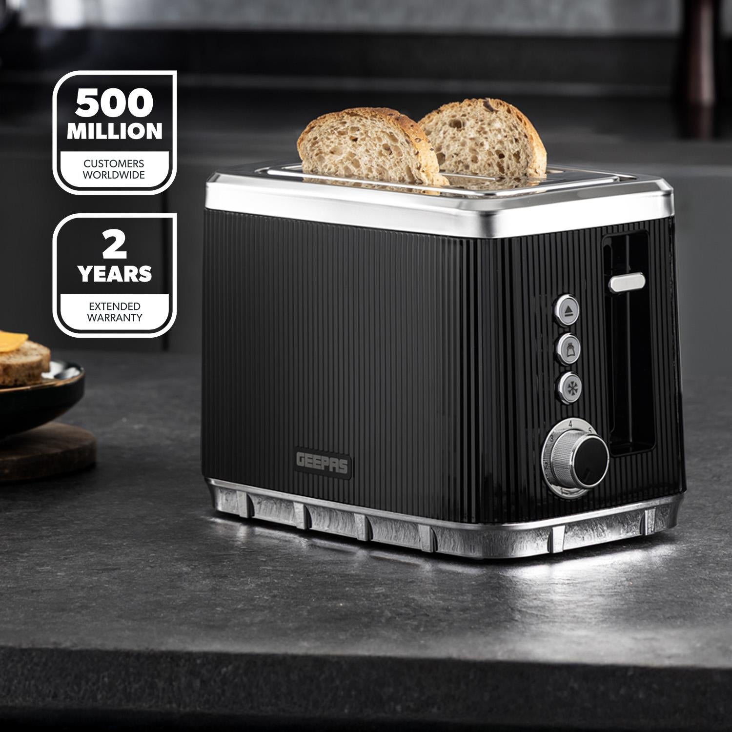 1.5L Digital Filter Coffee Machine, 1.7L Electric Kettle & 2-Slice Toaster Set