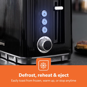 Arcus 23L Digital Microwave Oven, 1.7L Kettle & 2-Slice Toaster Set