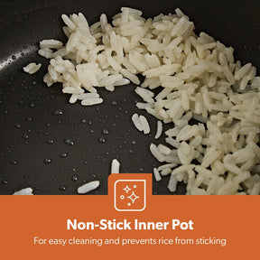 3-In-1 White Automatic Electric Rice Cooker and Steamer 0.6L