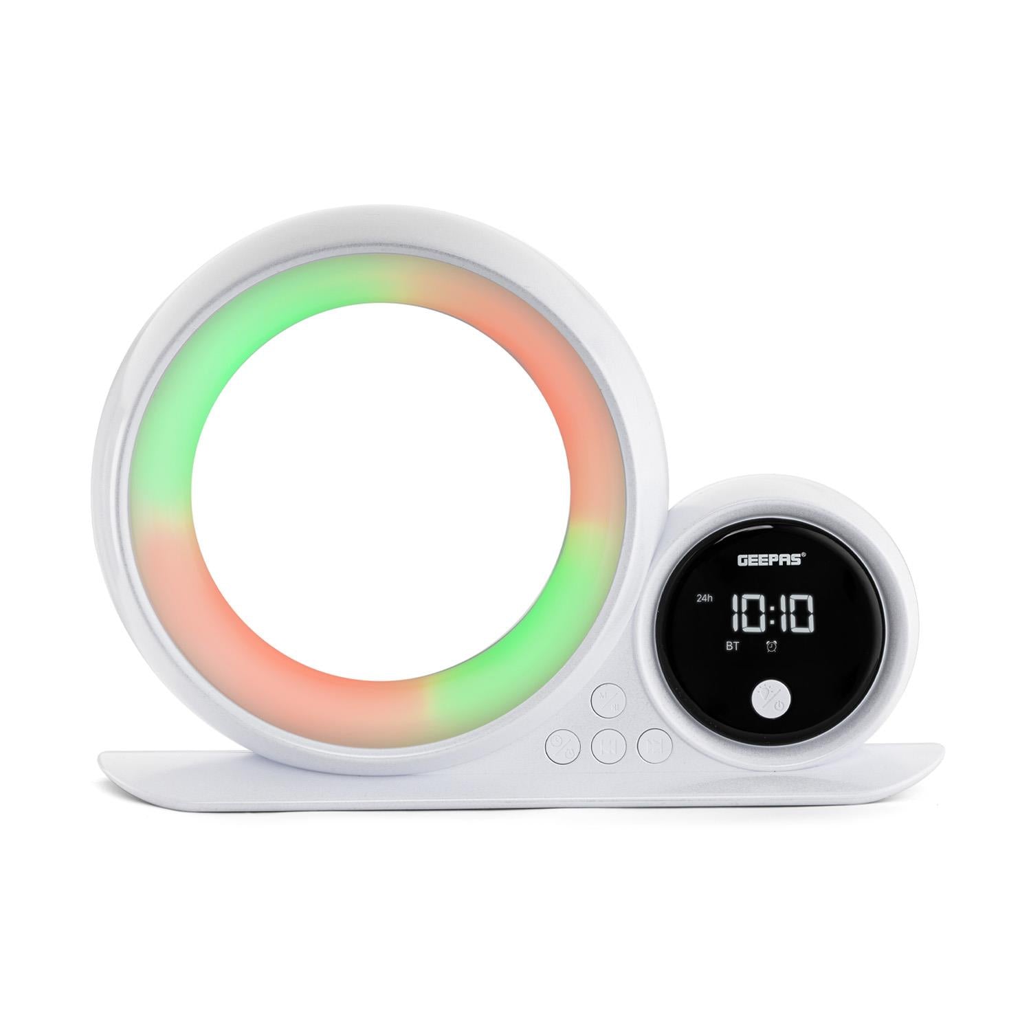 3-In-1 Bedside Desk Lamp, Bluetooth Speaker, Alarm Clock