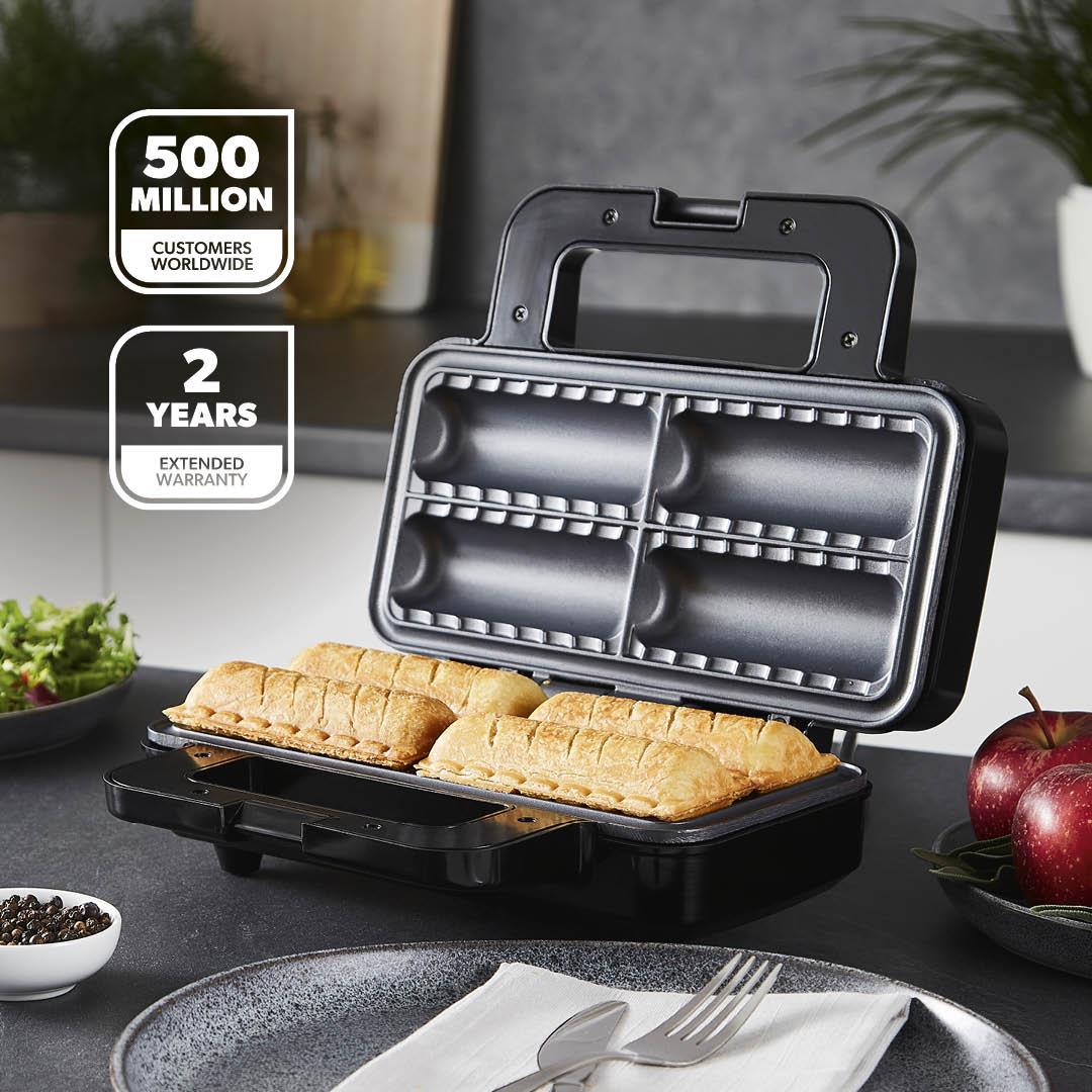4-Slice Authentic Electric Sausage Roll Maker