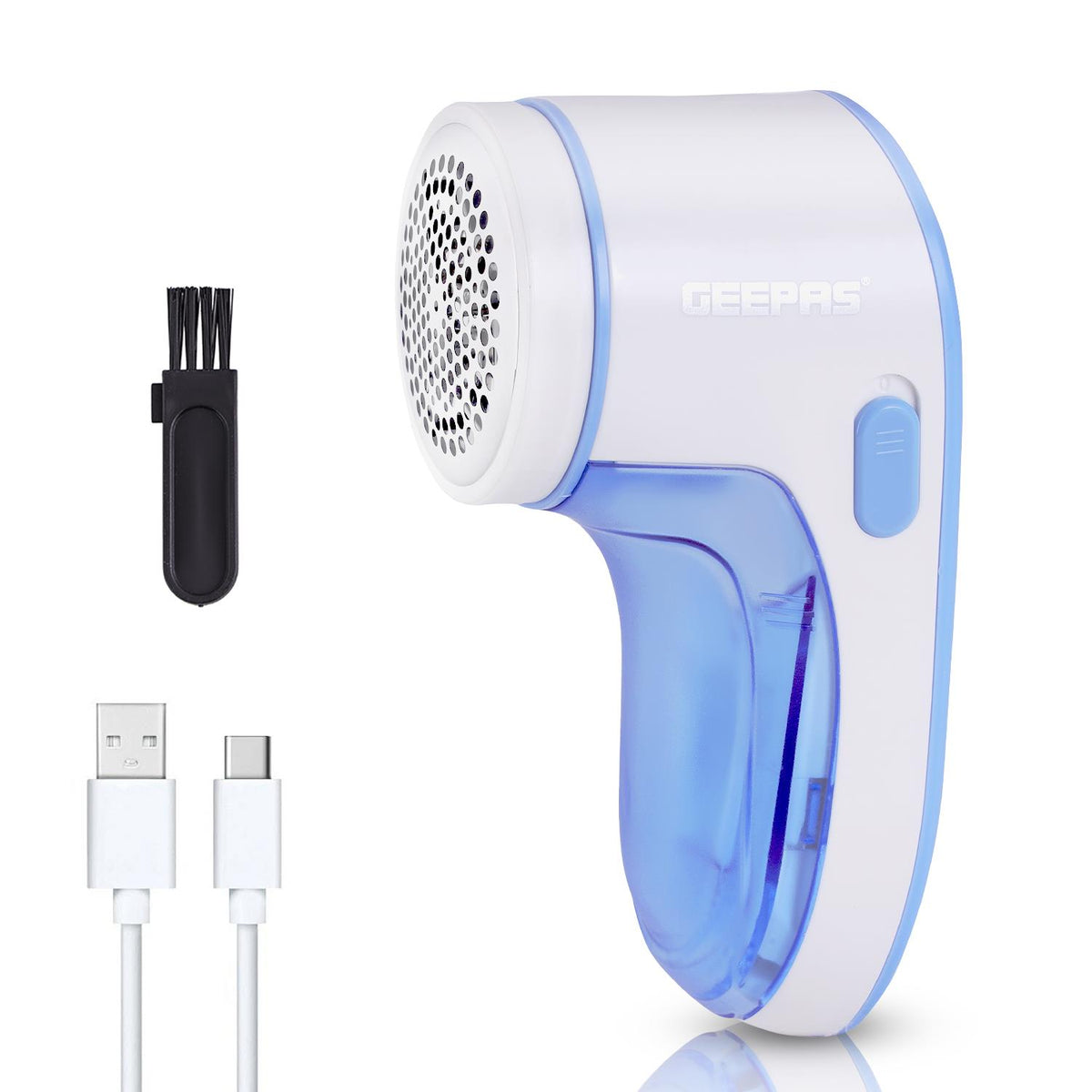 Transparent Battery Operated Lint Remover and Fabric Shaver