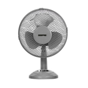 12-Inch Portable Oscillating Desk Fan (White, Grey, Black)