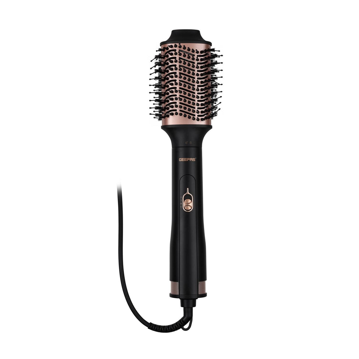 3-In-1 Hot Air Hair Styler, Brush and Blower In Rose Gold