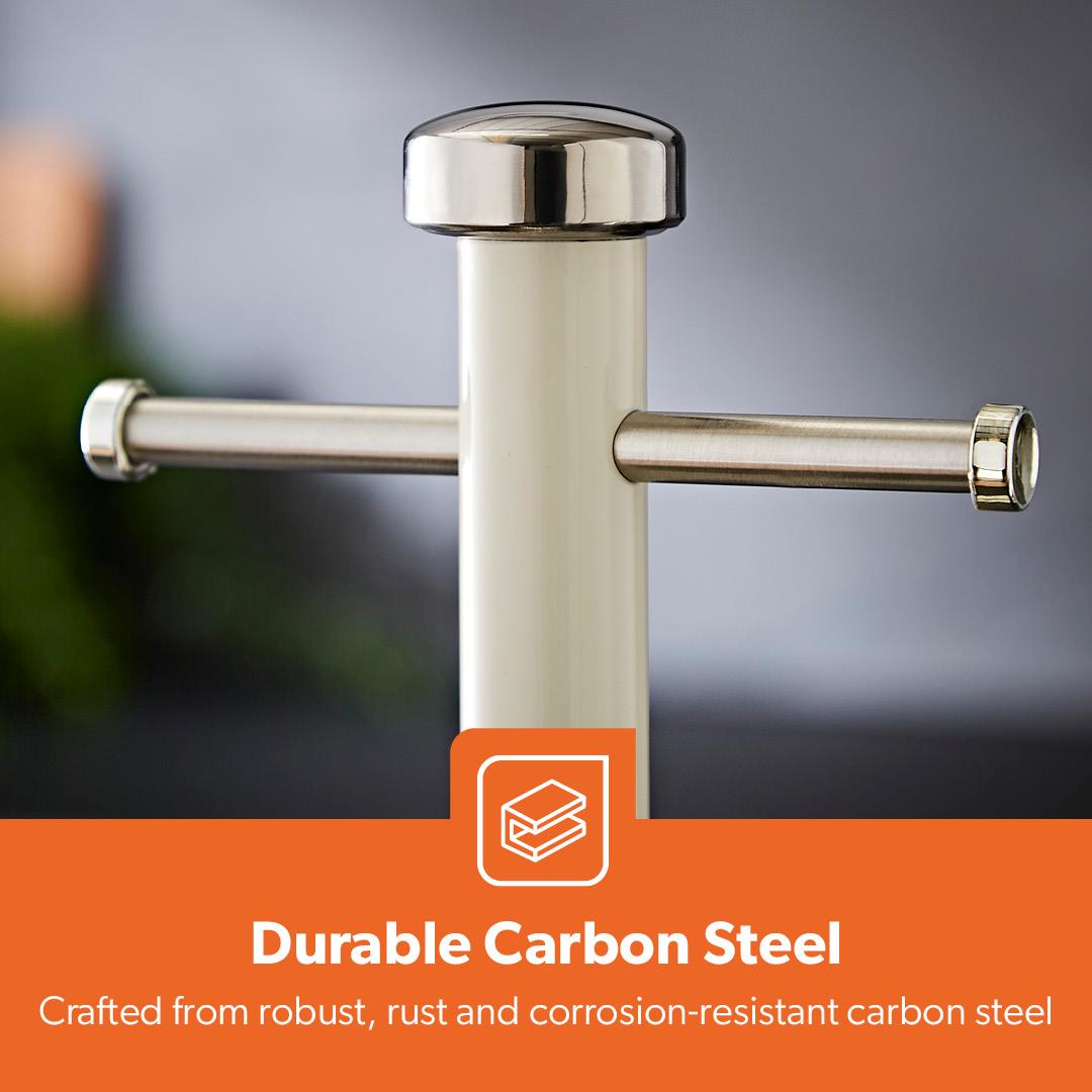 Mug Tree & Towel Pole Set Kitchen Counter Storage