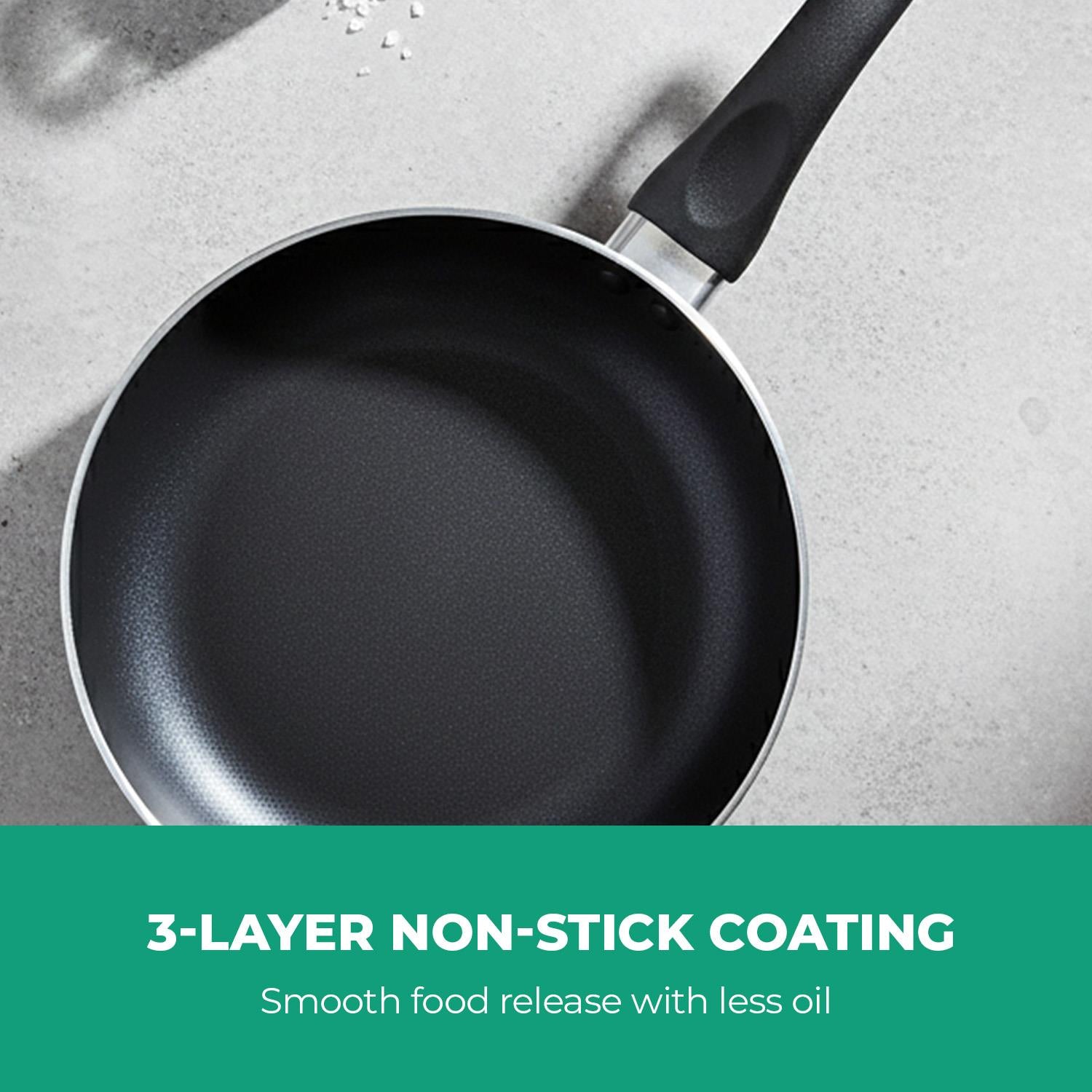 20cm Non-Stick Frying Pan Fry Pan Induction Hob Skillet