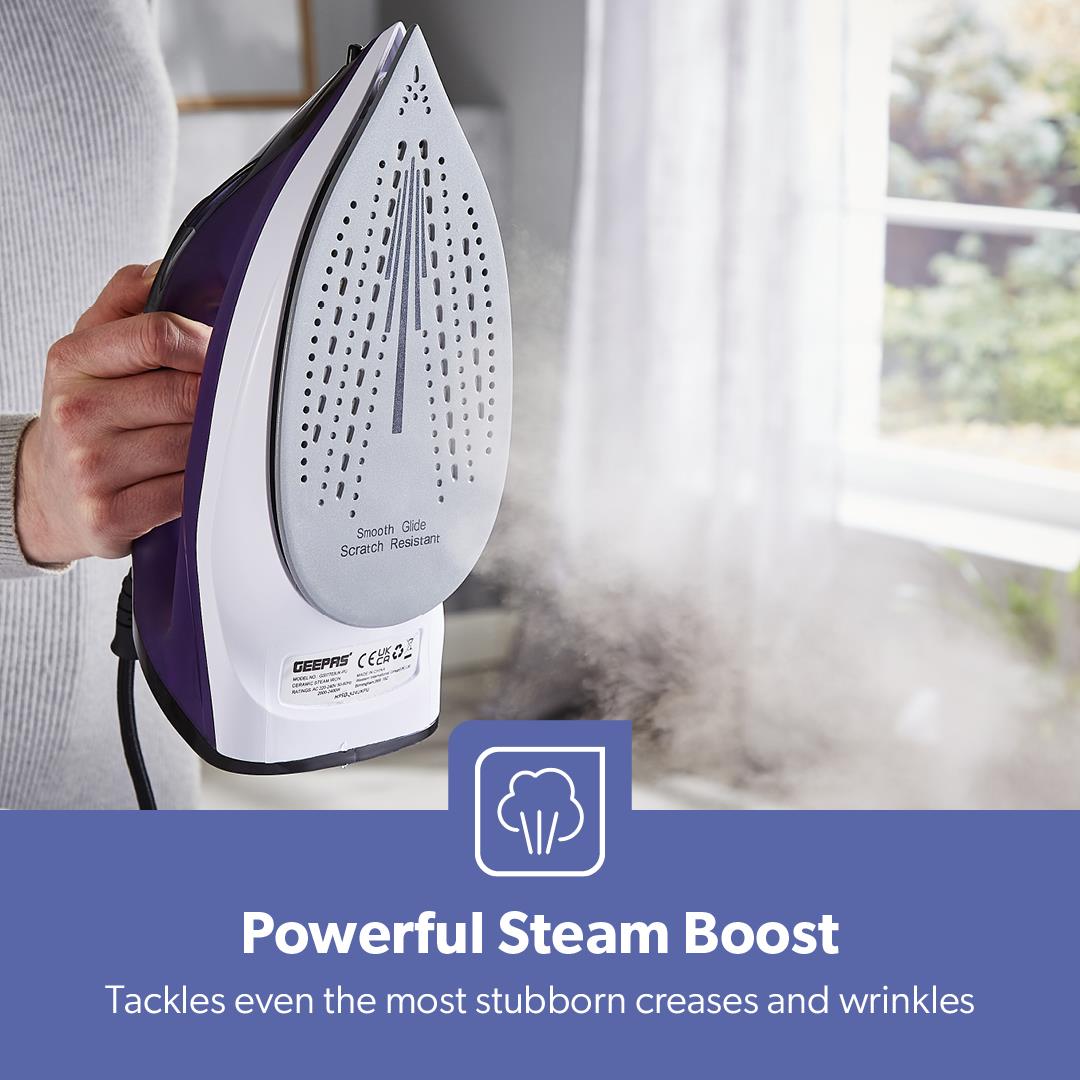 2-In-1 Wet and Dry 'Smart Steam' Steam Iron