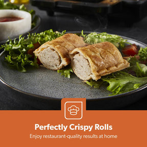 4-Slice Authentic Electric Sausage Roll Maker