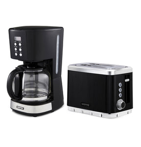 1.5L Filter Coffee Machine & 2-Slice Toaster Matching Set