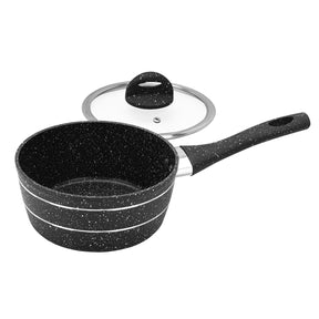 16cm Non-Stick Granite Coated Cooking Pot With Lid