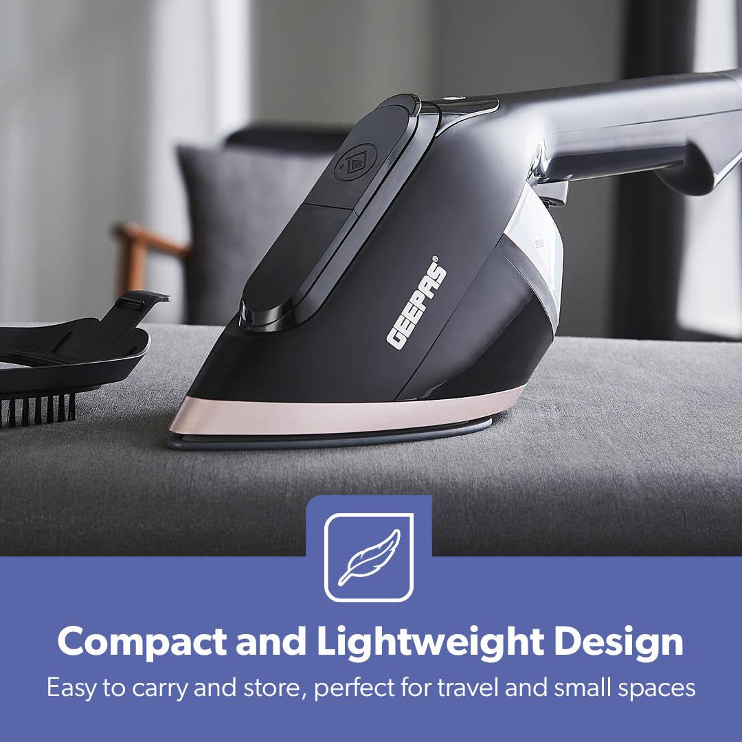 2-In-1 Handheld Wet and Dry Clothes Steamer 1950W