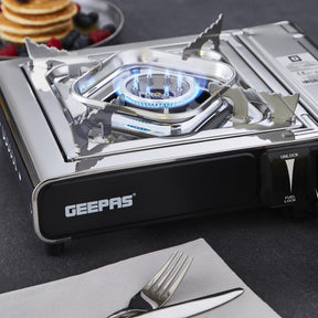 2-In-1 Single Camping Gas Stove With Carry Case