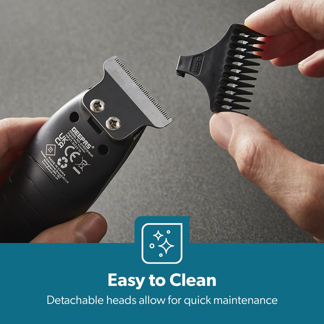 3-In-1 Grooming Kit Rechargeable Digital Trimmer & Clipper