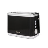 Black Arcus 2 Slice Toaster With 7 Browning Levels