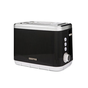 Black Arcus 2 Slice Toaster With 7 Browning Levels