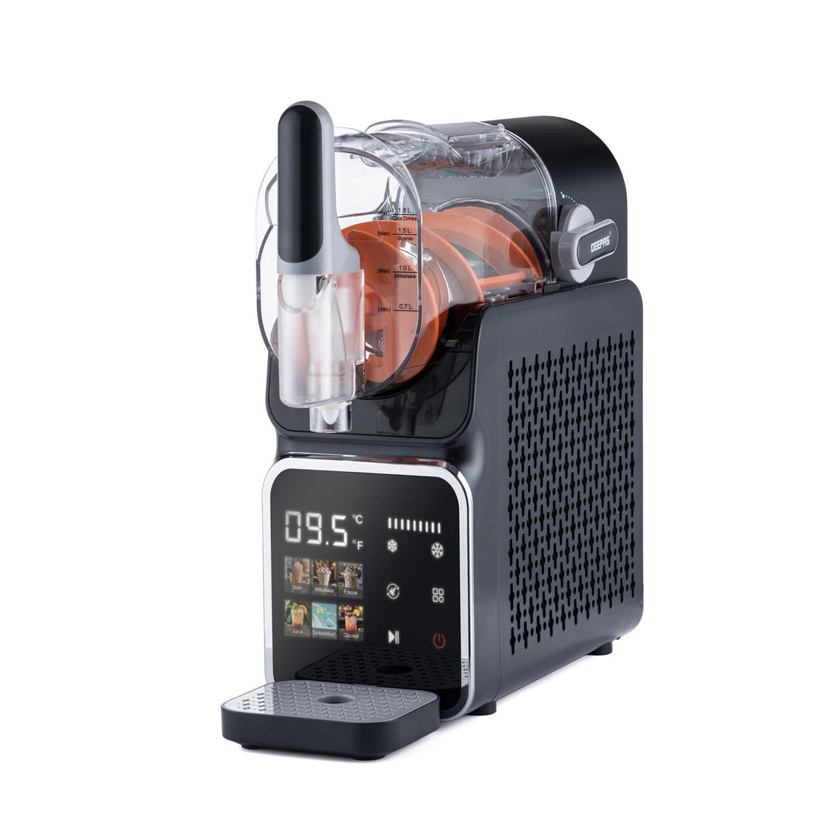 1.8L Slush Machine Touchscreen Icy Drink Maker For Icy Drinks & Cocktails