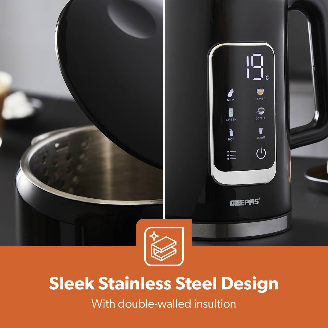 1.7L Digital Touchscreen Electric Kettle With Temperature Control