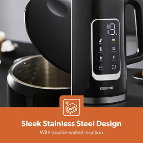 1.7L Digital Touchscreen Electric Kettle With Temperature Control