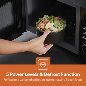 Fluted 23L Digital Microwave Oven, 1.7L Kettle & 2-Slice Toaster Set