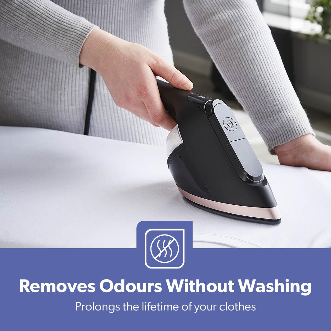 2-In-1 Handheld Wet and Dry Clothes Steamer 1950W
