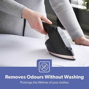 2-In-1 Handheld Wet and Dry Clothes Steamer 1950W