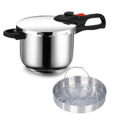 6L Stainless Steel Pressure Cooker With Quick Pressure Release