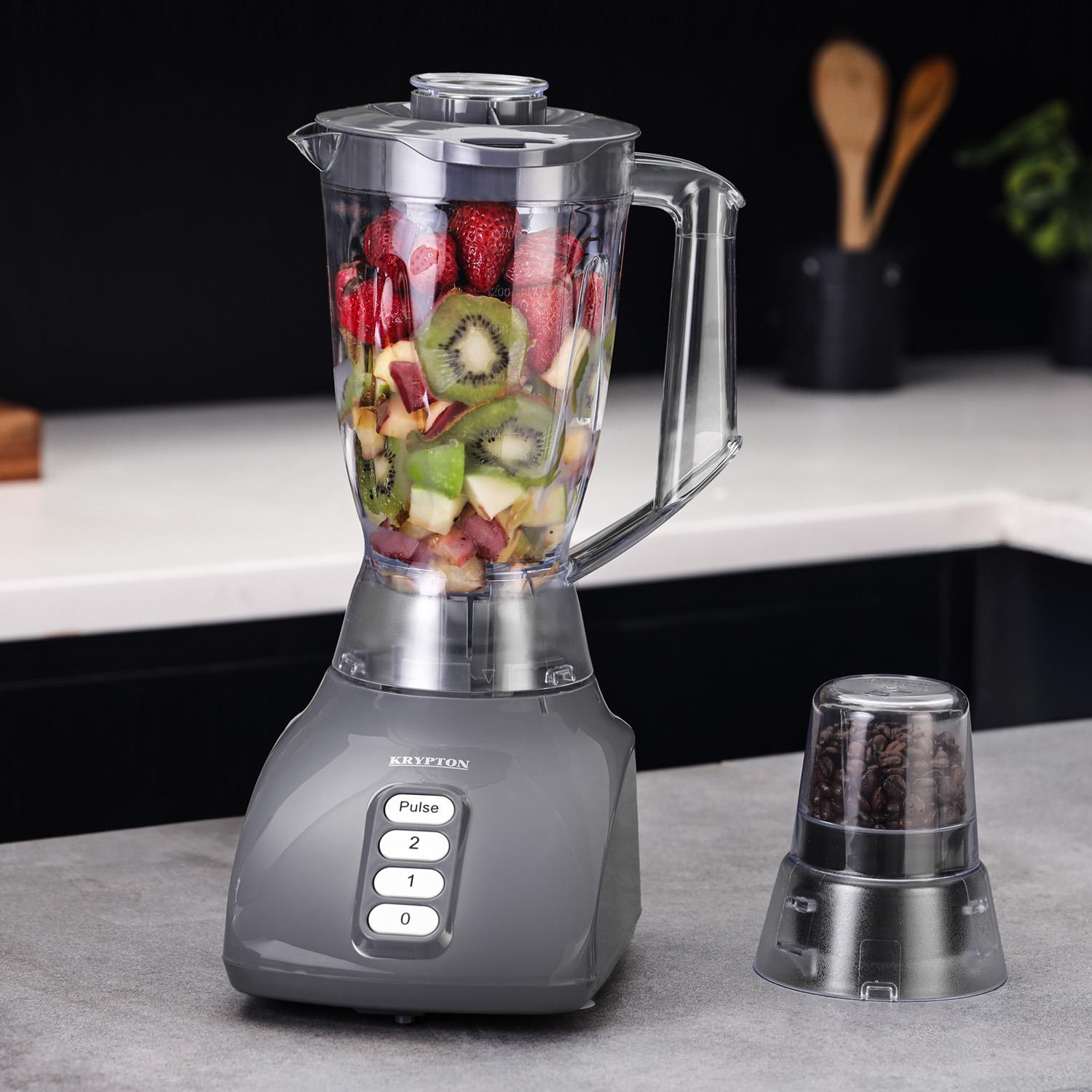 1.6L Food Jug Blender & Smoothie Maker With Spice Grinder 650W