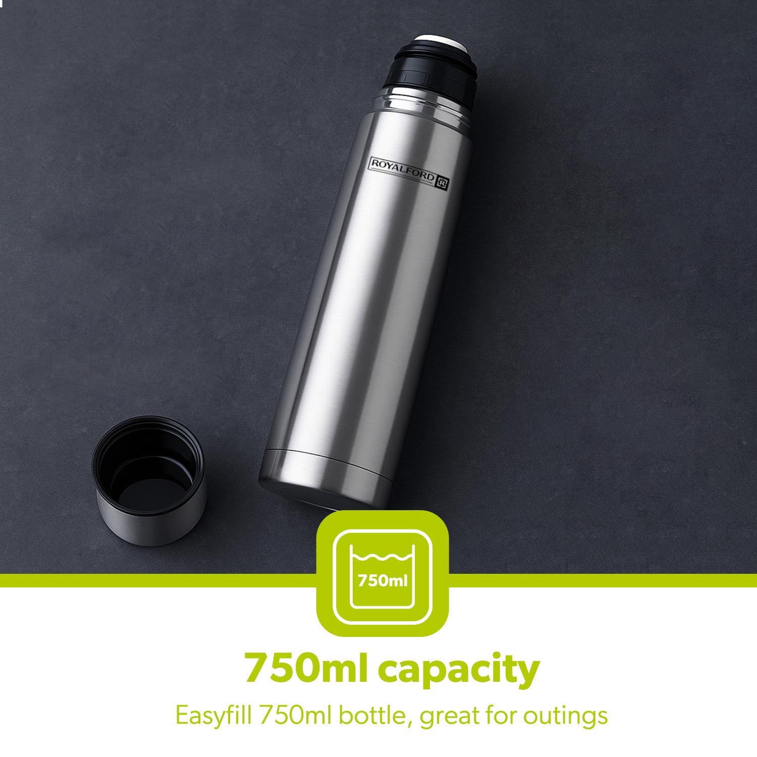 750ml Stainless Steel Vacuum Insulated Flask Water Bottle
